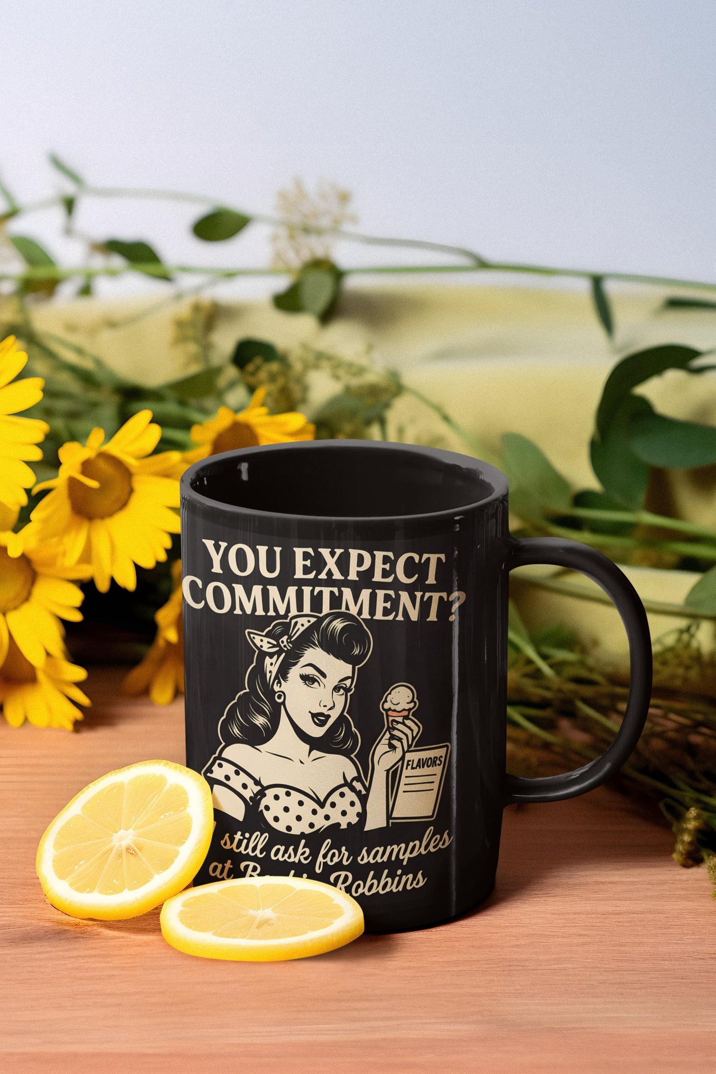 Funny Dating Coffee Mug: Retro Drive-Thru Humor - SheVibes After Dark