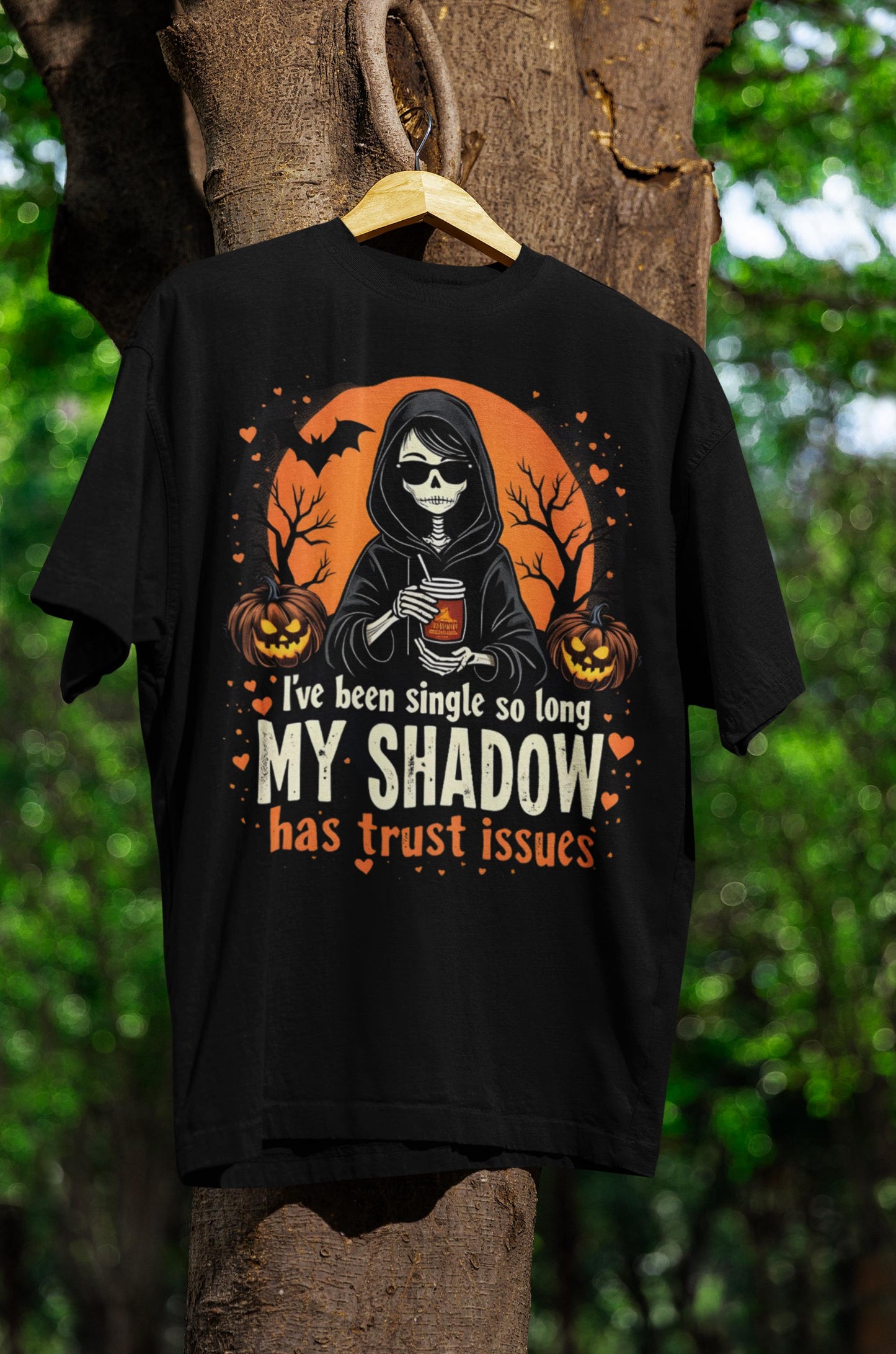 Funny Skeleton Halloween Shirt: Single Life Spooky Season Tee