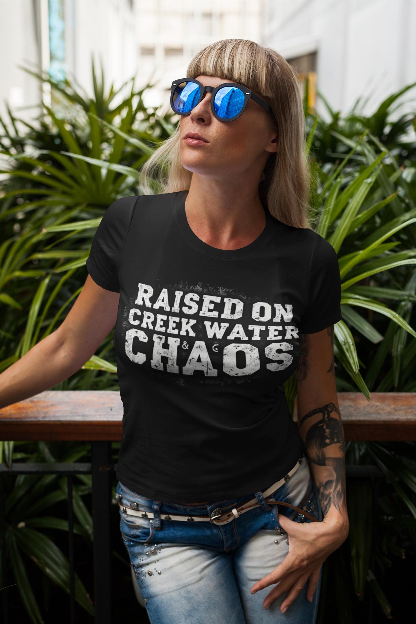 Raised on Creek Water T-Shirt: Unisex Nature Lover Tee