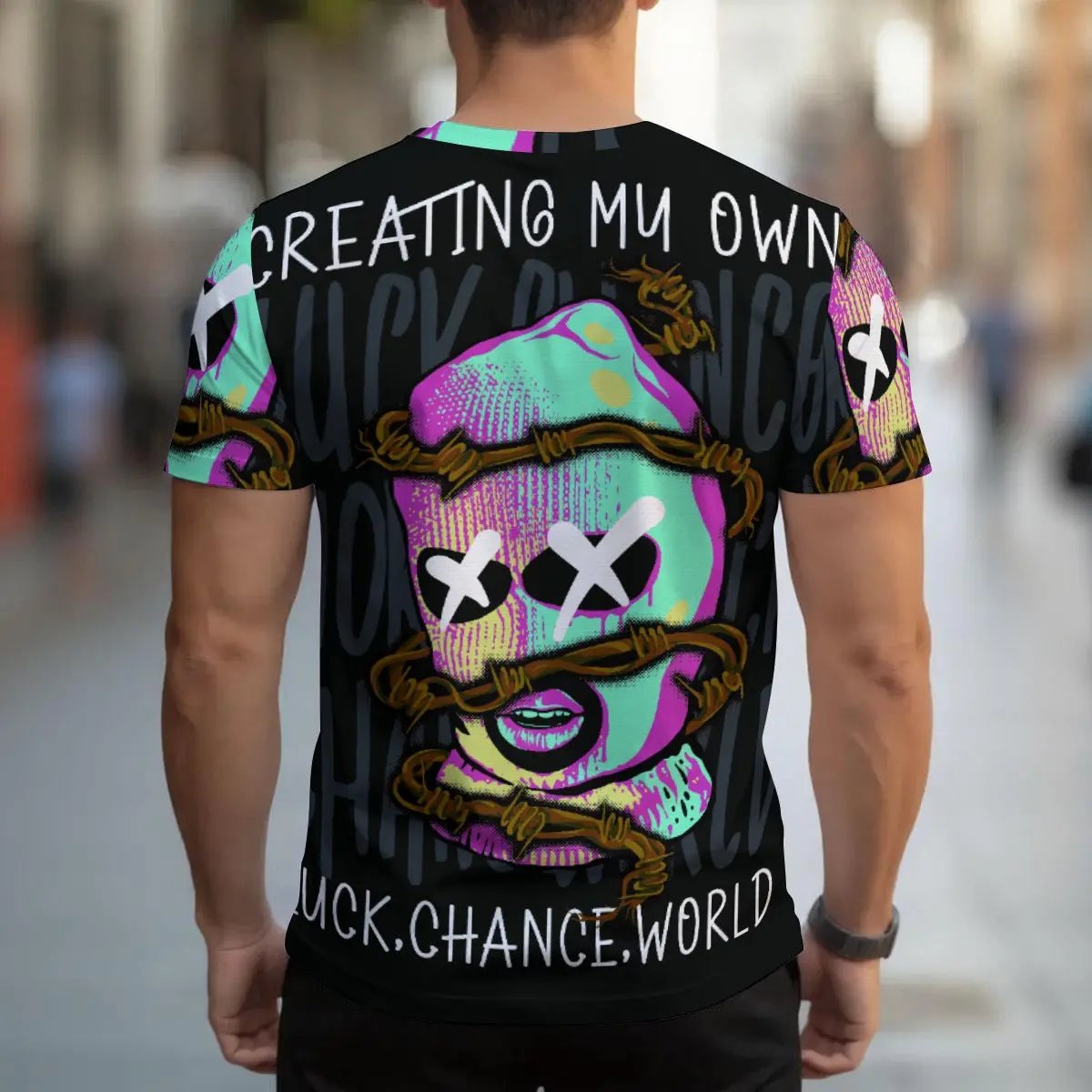 All-Over Print Men's T-shirt | Birdseye Yoycol