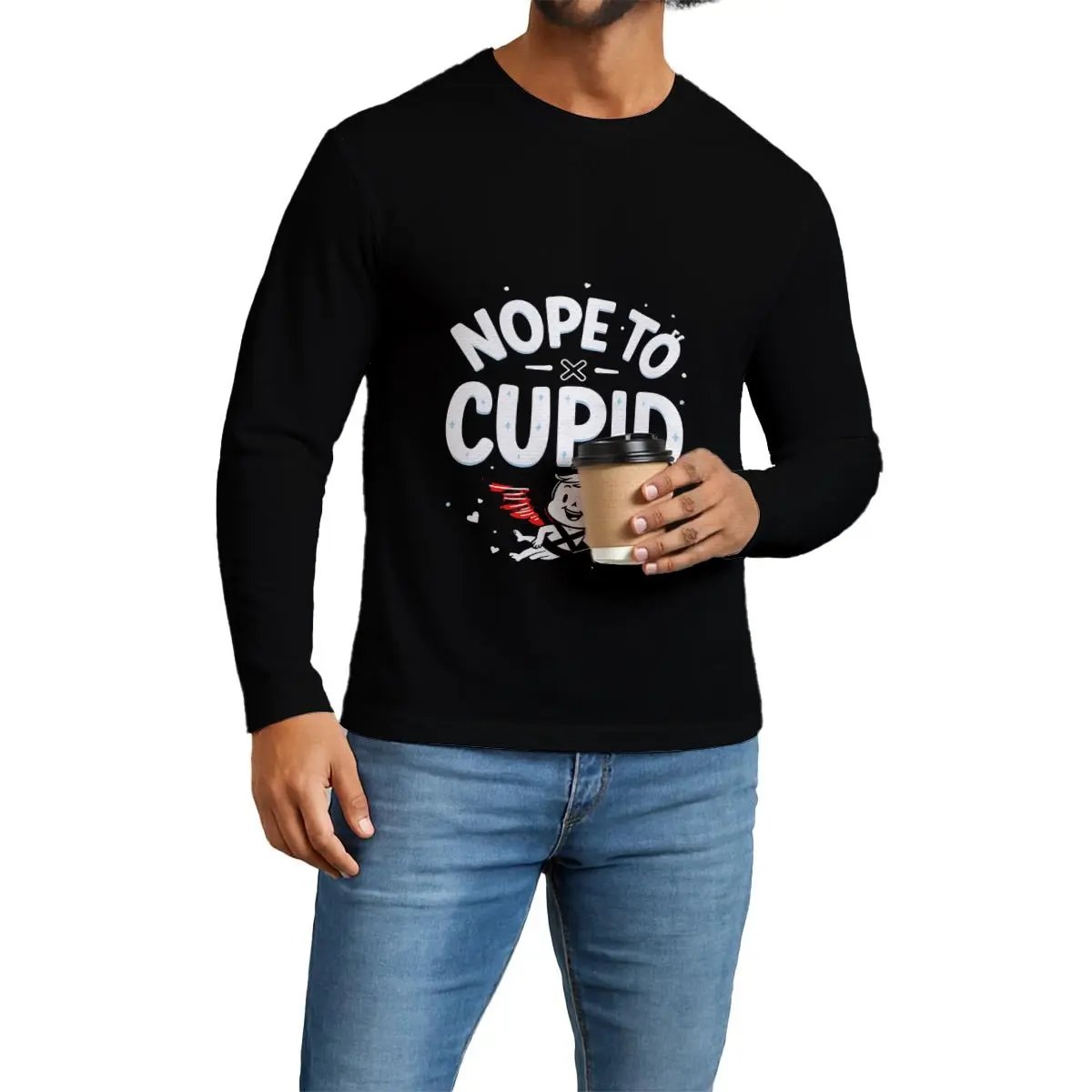 All-Over Print Men's Long Sleeve T-Shirt Yoycol