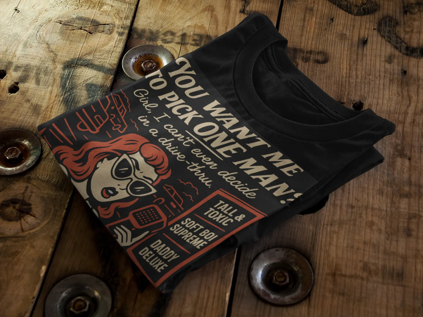 Drive-Thru" Funny Dating Shirt | Happy Single Life & Empowerment Tee Yoycol