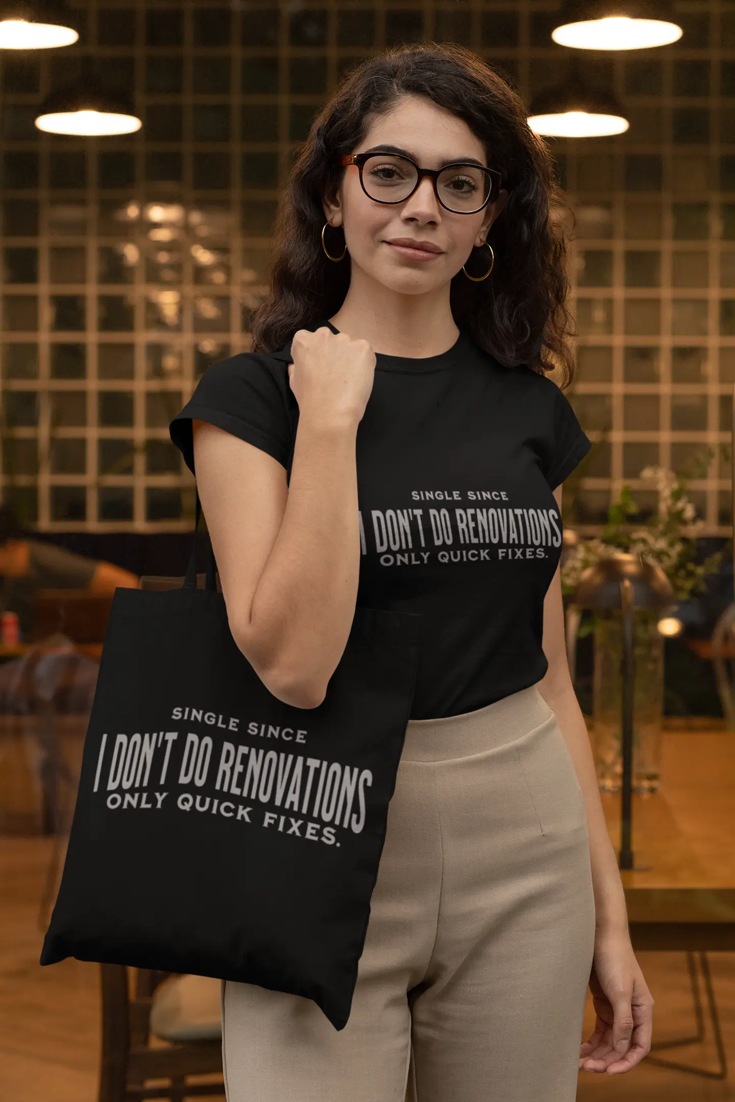 "I Don’t Do Renovations" Unisex T-Shirt | Bold Breakup Energy for Singles of All Genders Yoycol