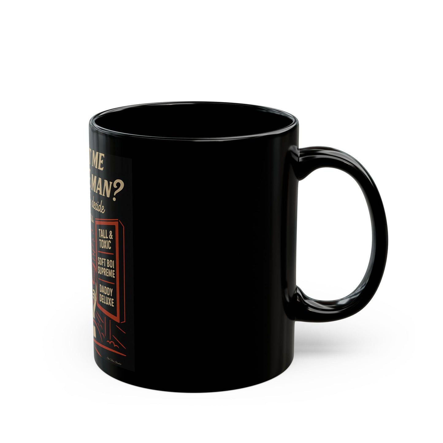 Sarcastic Single Life Coffee Mug: Retro Drive-Thru Humor, 11oz/15oz