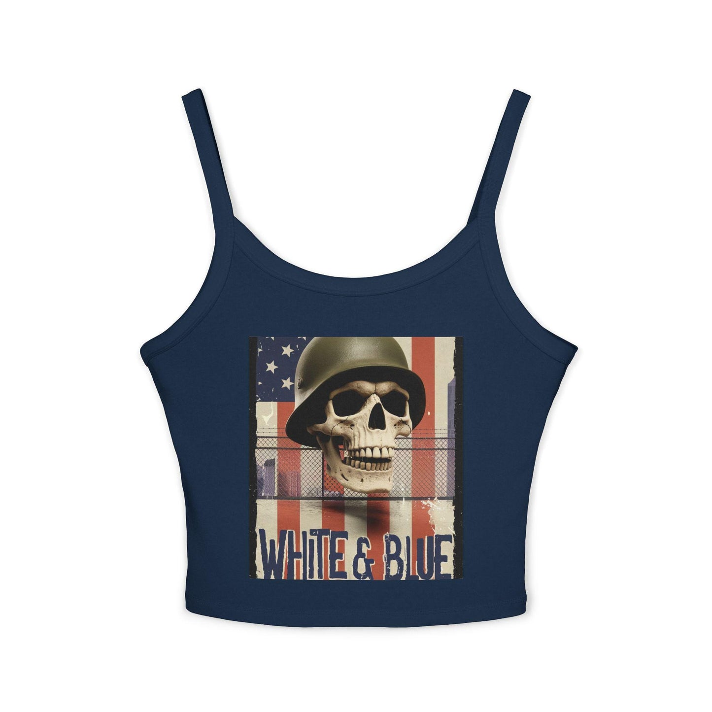 Patriotic Tank Top: USA Flag, 4th of July Spaghetti Strap Camisole