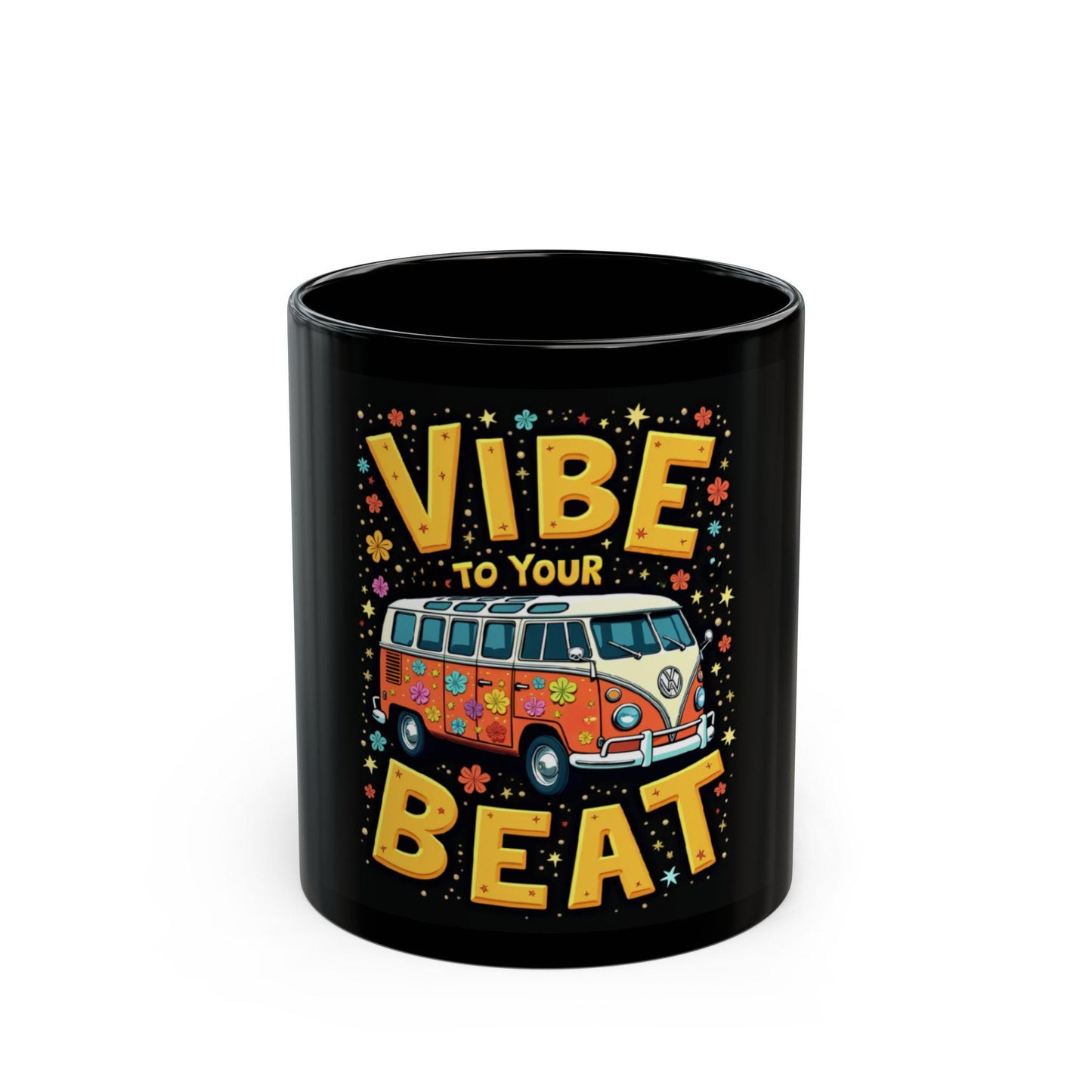 Retro Camper Van Mug: Colorful Pop Culture Coffee Cup Gift