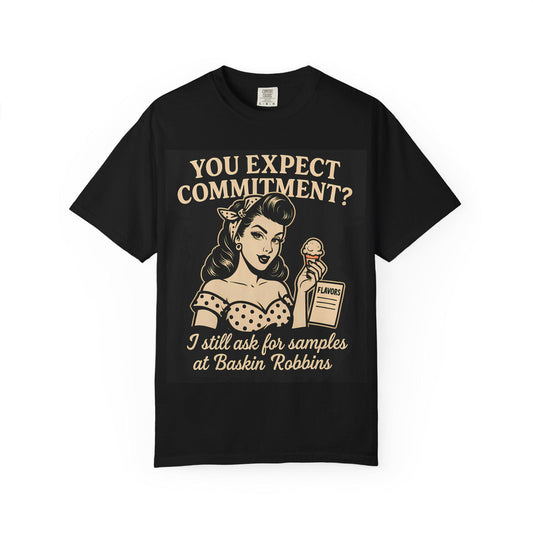 Ice Cream Quote T-Shirt: Women's Vintage Graphic Tee