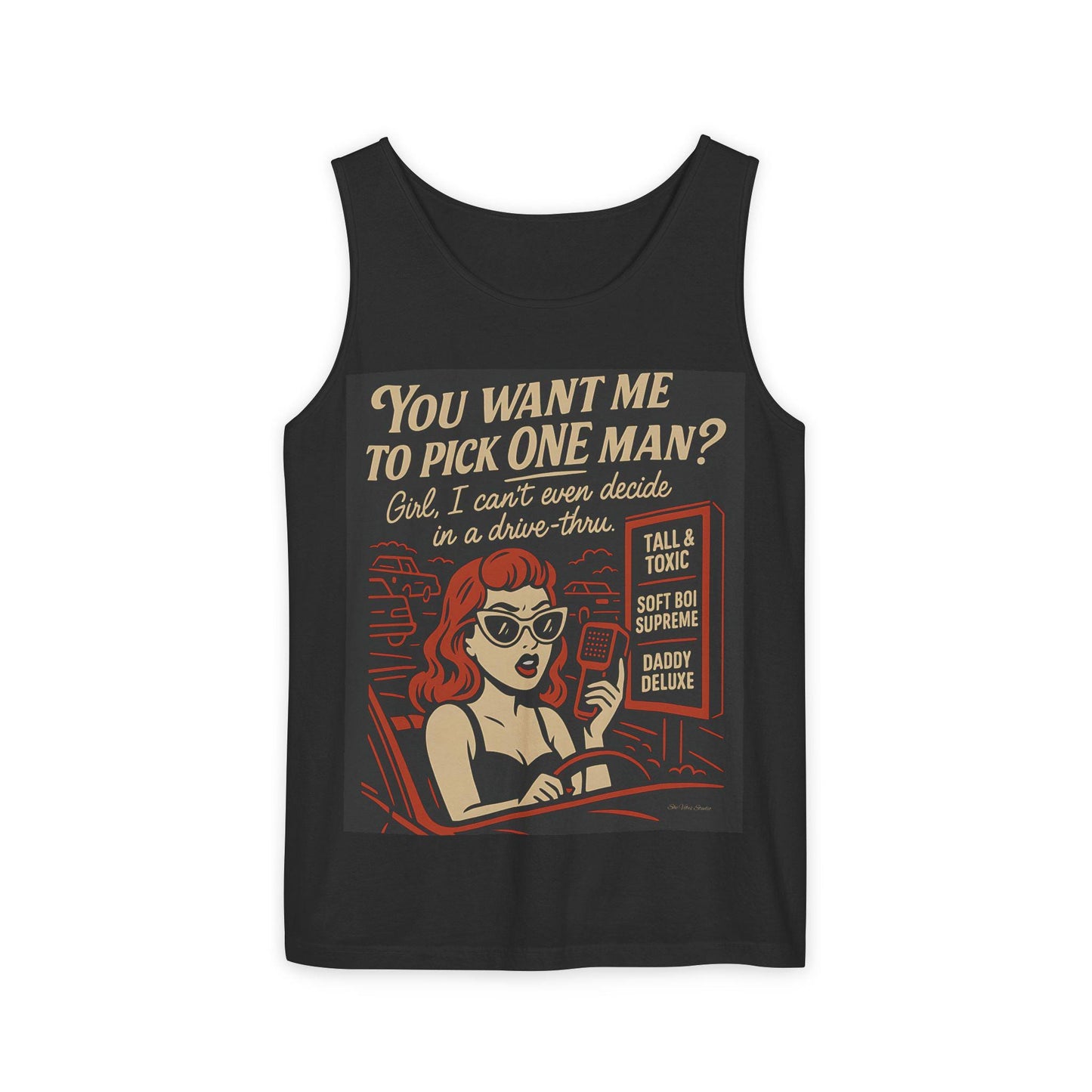 Funny Florida Girl Tank Top: Garment-Dyed Cotton Unisex Tee
