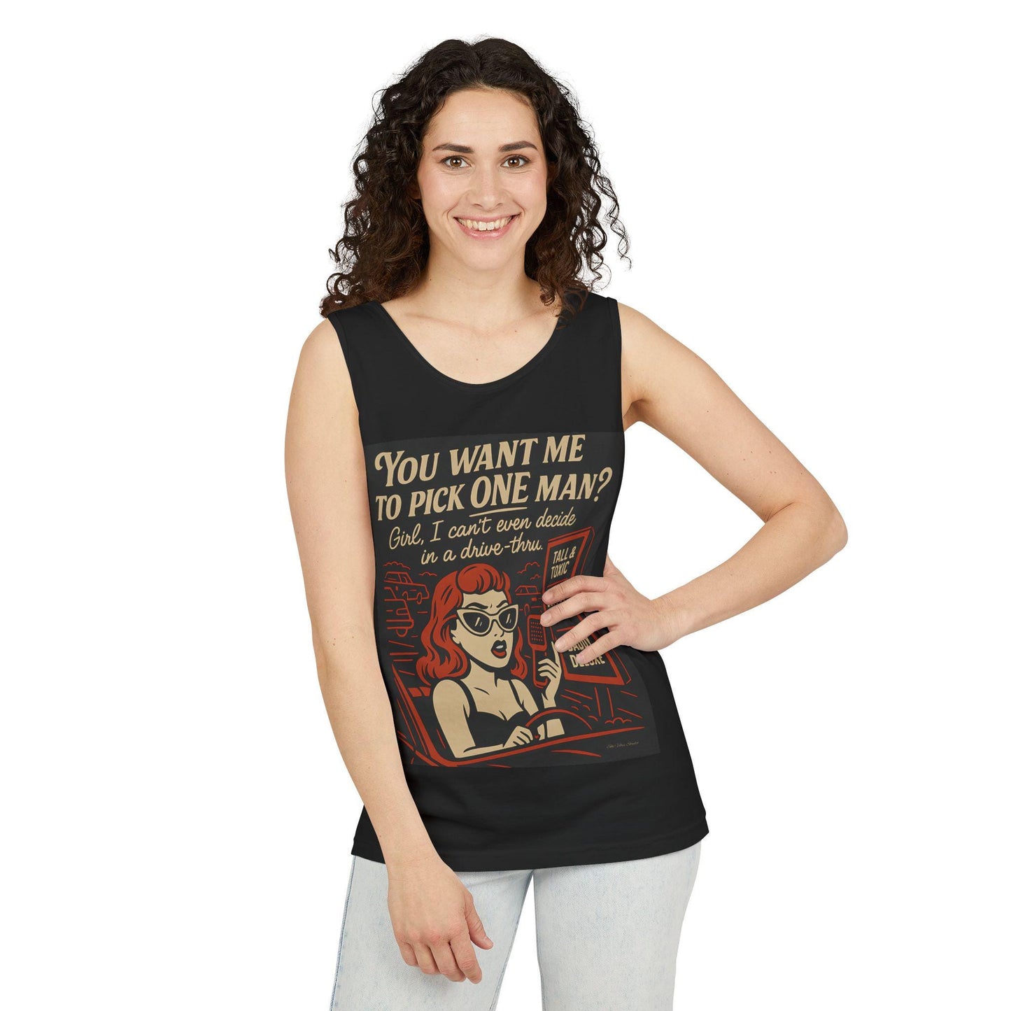 Funny Florida Girl Tank Top: Garment-Dyed Cotton Unisex Tee