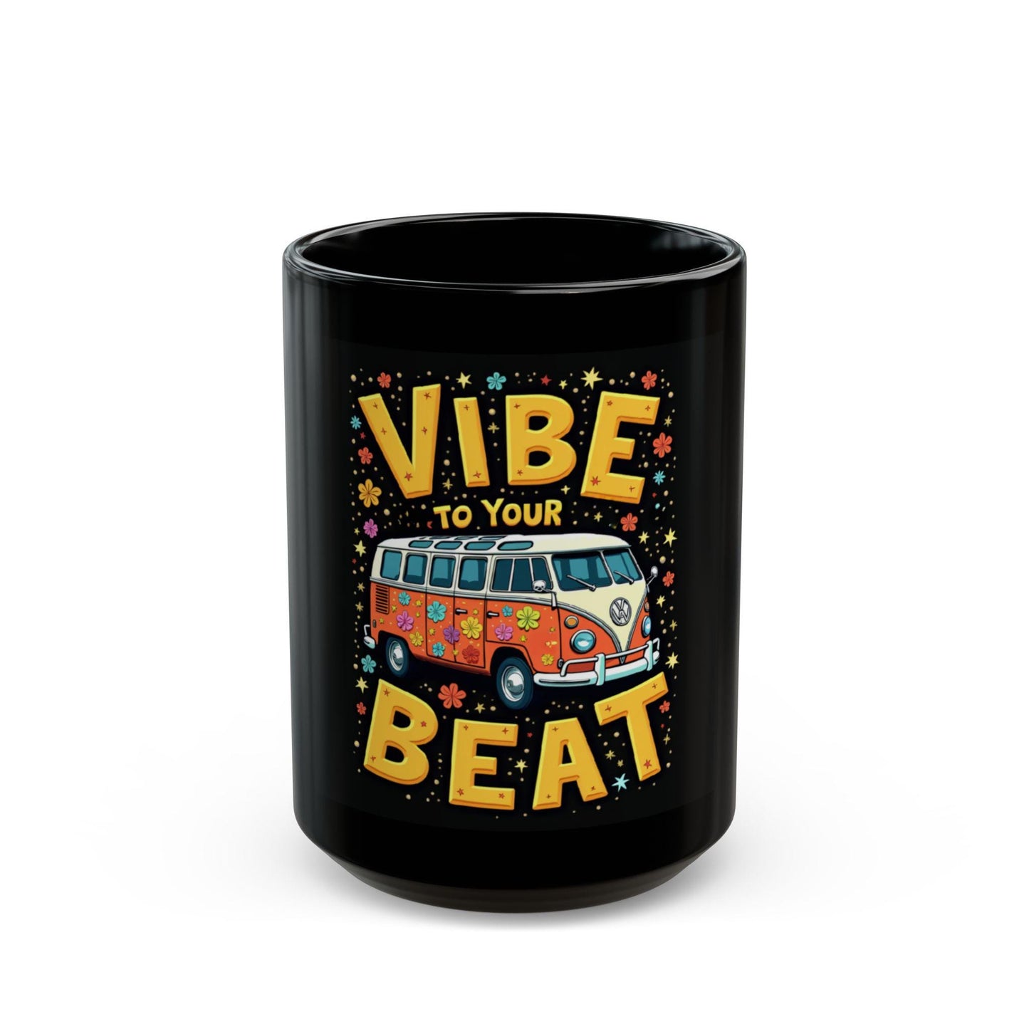 Retro Camper Van Mug: Colorful Pop Culture Coffee Cup Gift