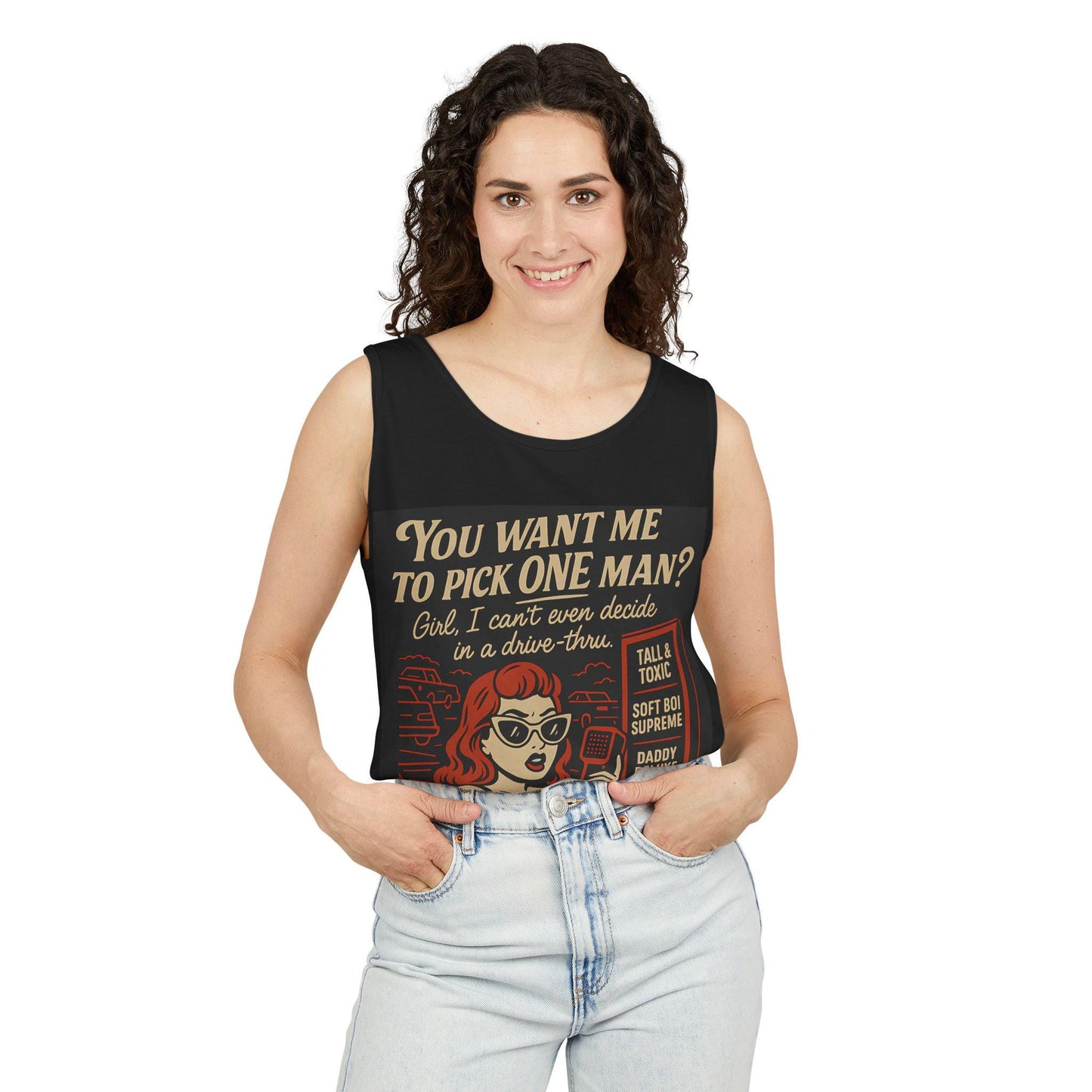 Funny Florida Girl Tank Top: Garment-Dyed Cotton Unisex Tee