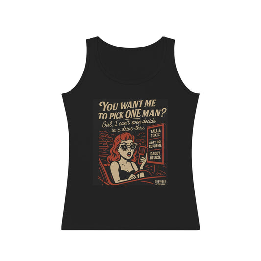 Sassy Women's Tank Top - Perfect for Party, Gift, Casual Wear, Summer Fun, and Confidence Boost!