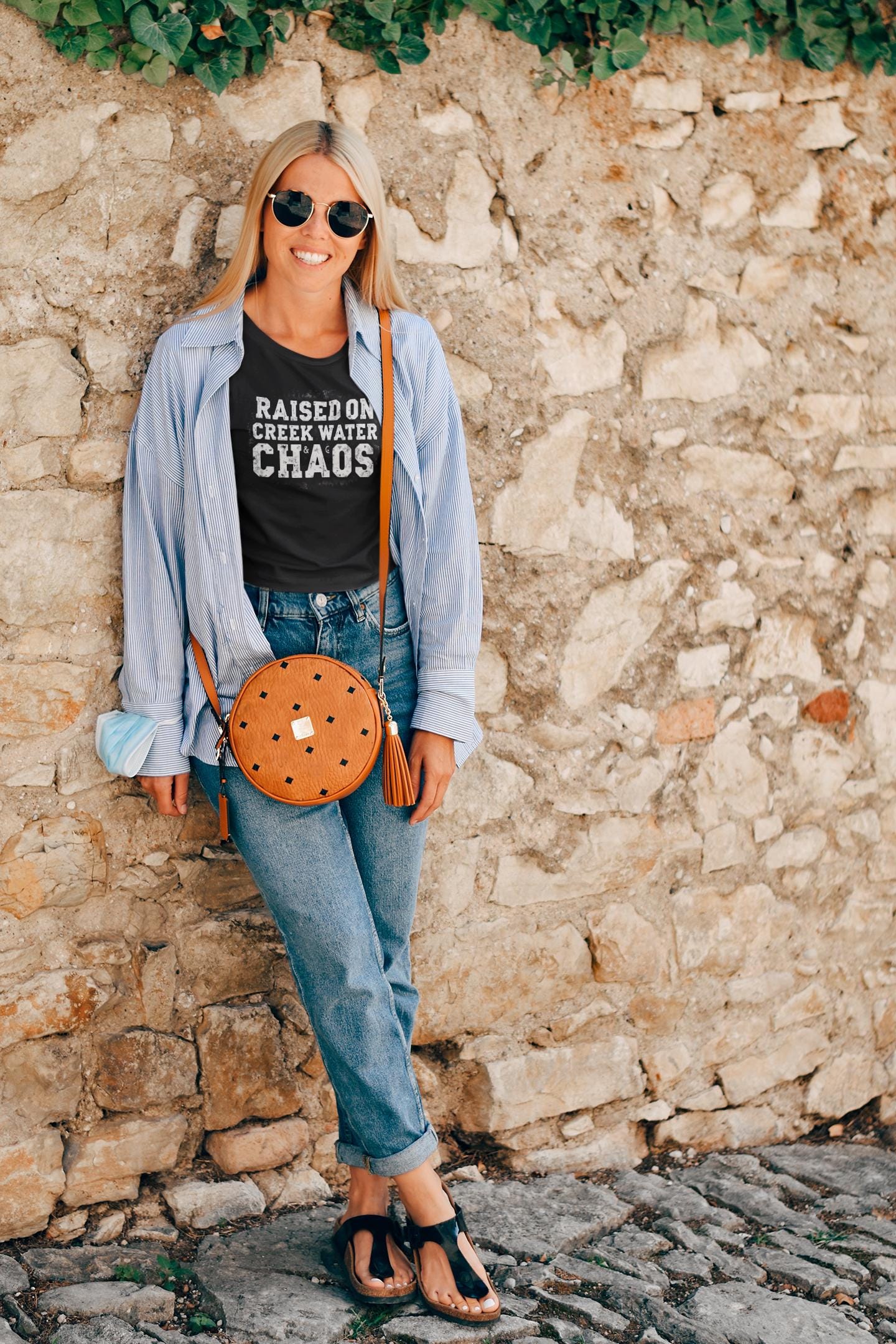 Raised on Creek Water T-Shirt: Unisex Nature Lover Tee
