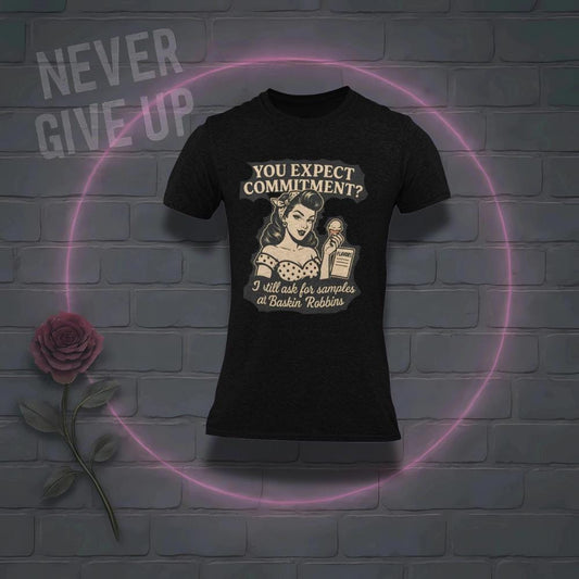 Ice Cream Quote T-Shirt: Women's Vintage Graphic Tee