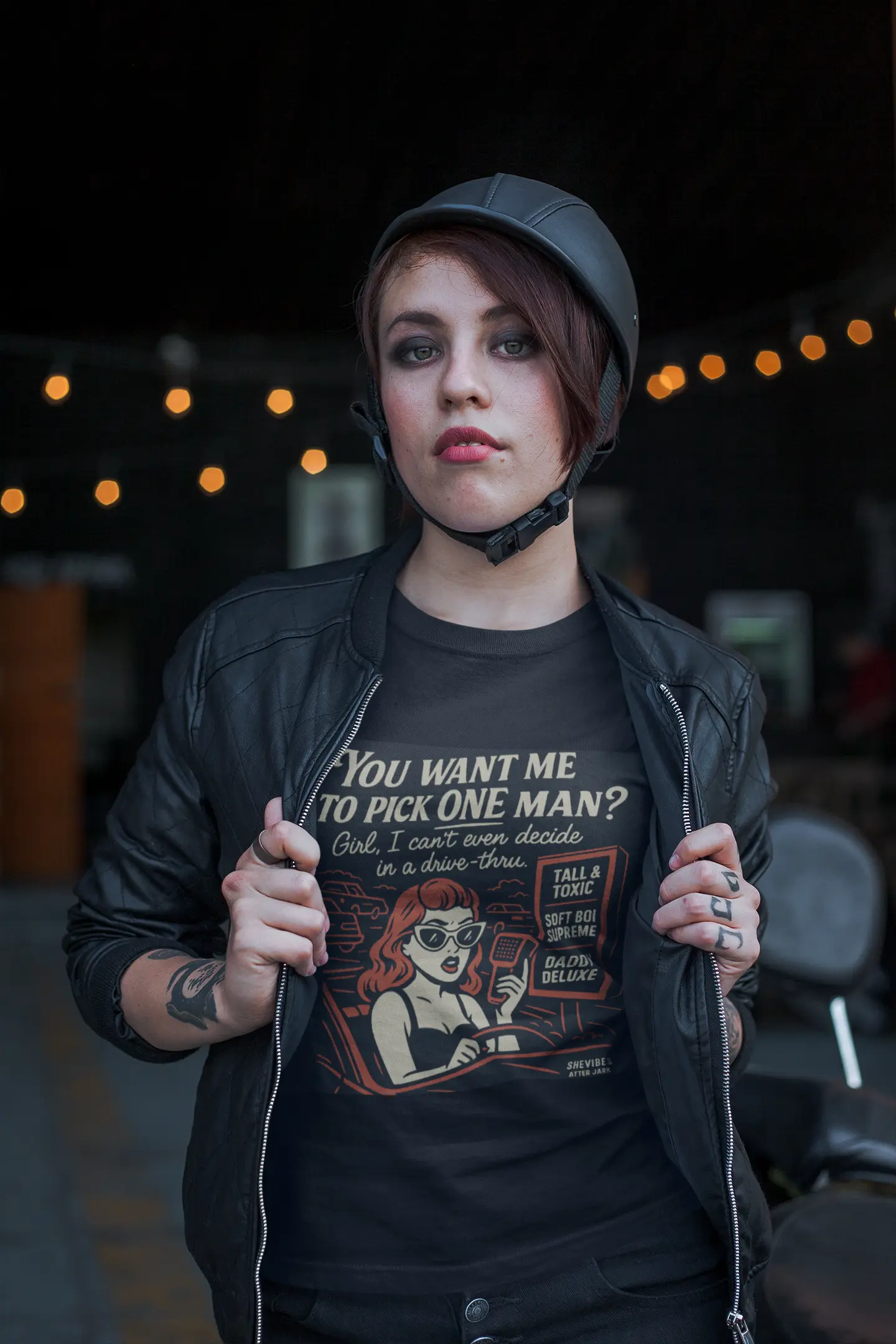 Drive-Thru" Funny Dating Shirt | Happy Single Life & Empowerment Tee Yoycol