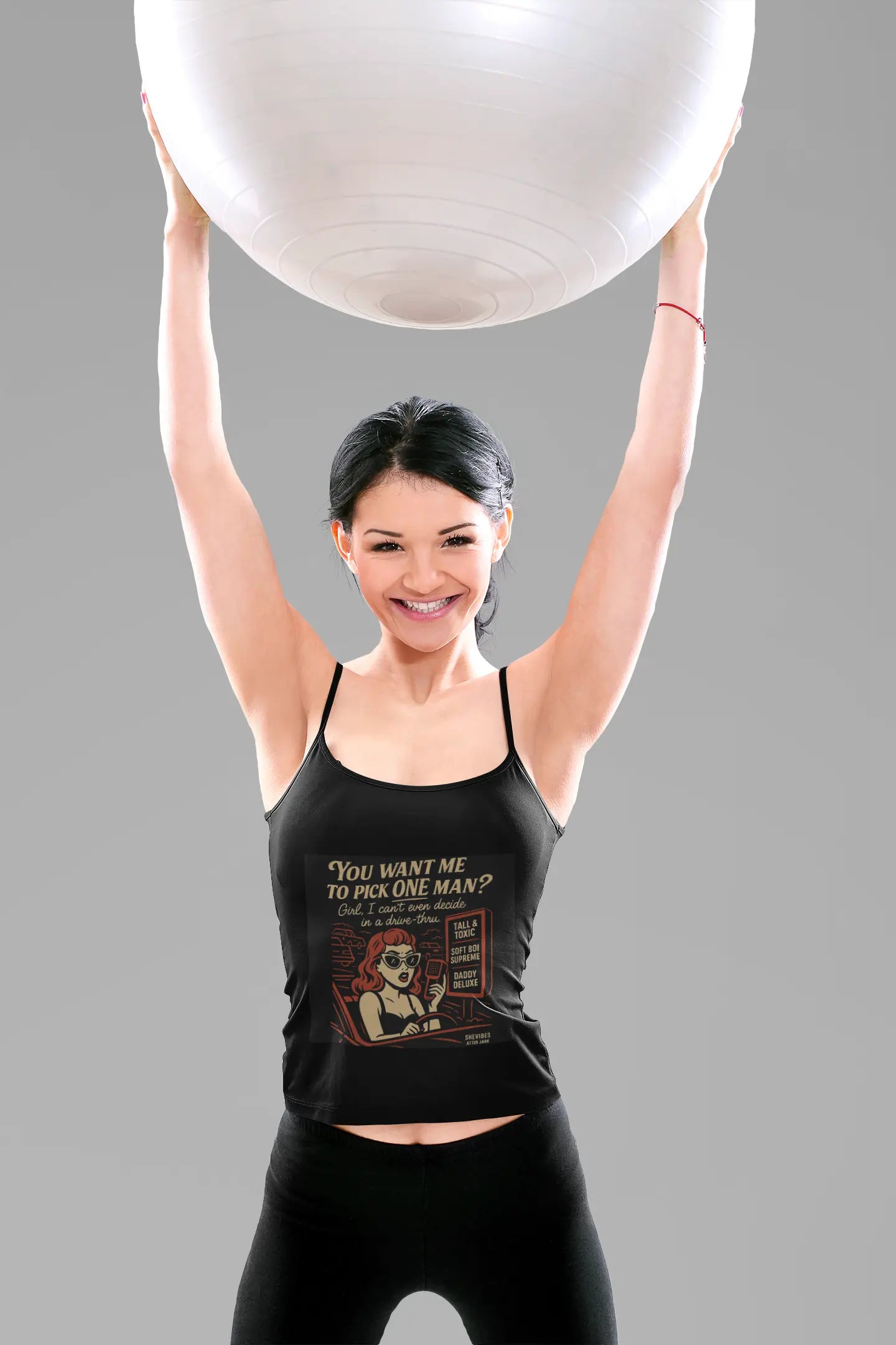 Can't Decide" Retro Graphic Tank | Unapologetic Single Life Apparel Yoycol